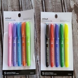 🆕️ Cricut infusable ink freehand markers new in packaging 2.0mm 2 packages